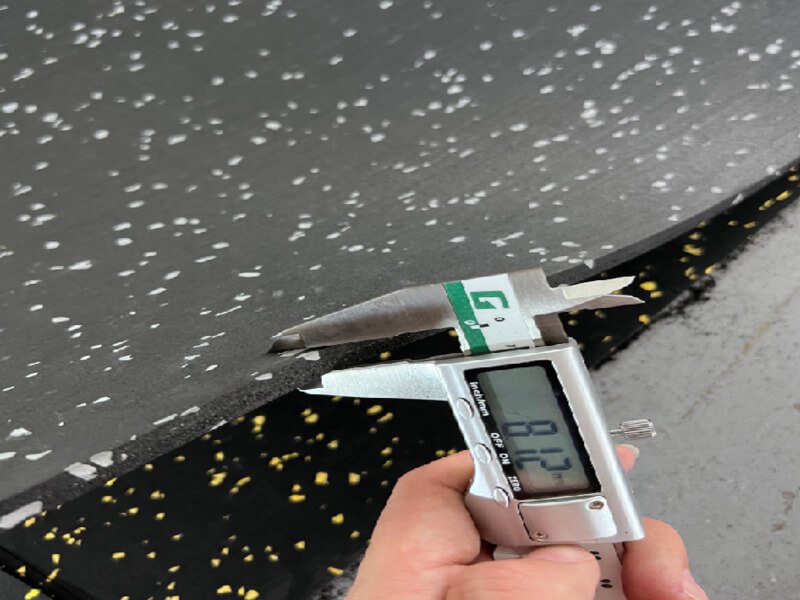 Verlegung der Akustikunterlage